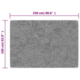 Tappeto Lavabile Multicolore 160x230 cm