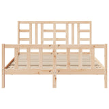 Giroletto senza Materasso 160x200 cm in Legno Massello di Pino