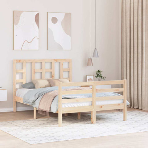 Giroletto con Testiera Small Double in Legno Massello