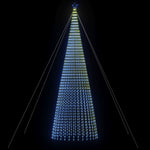 Albero di Natale a LED 1544 LED Blu 500 cm