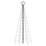 Albero di Natale a LED con Punte 220 LED Blu 180 cm
