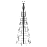 Albero di Natale a LED con Punte 570 LED Bianco Caldo 300 cm