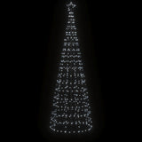 Albero di Natale a LED con Punte 570 LED Bianco Freddo 300 cm