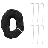 Albero di Natale a LED su Pennone 200 LED Blu 180 cm