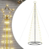 Albero di Natale a LED 570 LED Bianco Caldo 300 cm