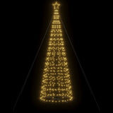 Albero di Natale a LED 570 LED Bianco Caldo 300 cm