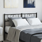 Testiera di Ricambio in Metallo Nero 150 cm