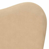 Divano per Bambini Crema in Morbido Peluche