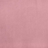 Poltrona con Poggiapiedi Rosa 60 cm Velluto