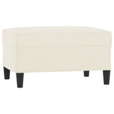 Set di Divani 4 pz Crema in Velluto