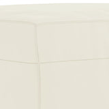 Set di Divani 4 pz Crema in Velluto