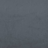Set di Divani 3 pz con Cuscini Grigio Scuro in Velluto