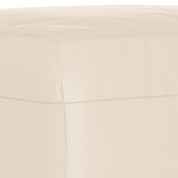 Set Divani 4 pz con Cuscini Beige in Tessuto Microfibra
