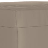 Set Divani 3 pz con Cuscini tortora in Tessuto Microfibra