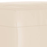 Set Divani 3 pz con Cuscini Beige in Tessuto Microfibra