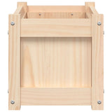 Fioriera da Giardino 60x31x31 cm in Legno Massello di Pino