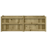 Fioriera da Giardino 150x50x50 cm in Legno di Pino Impregnato
