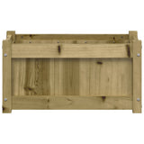 Fioriere da Giardino 2 pz in Legno di Pino Impregnato