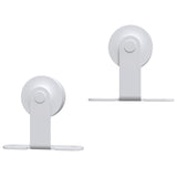 Porta Scorrevole con Set Hardware 80x210 cm Legno Massello Pino