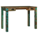 Scrivania Marrone 112 x 55 x 76 cm Legno massello di recupero