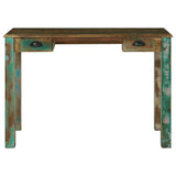 Scrivania Marrone 112 x 55 x 76 cm Legno massello di recupero