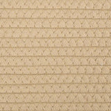 Cestini Portaoggetti 2pz Beige e Bianco 24x18 cm in Cotone