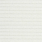 Cesto per Biancheria Beige e Bianco 60x36 cm in Cotone
