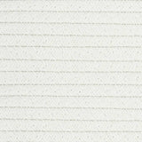 Cestino Portaoggetti Bianco 38x36 cm in Cotone