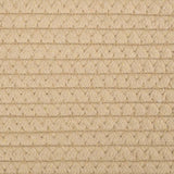 Cestino Portaoggetti Beige e Bianco 38x46 cm in Cotone