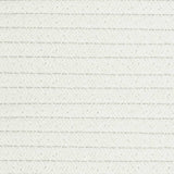 Cestino Portaoggetti Beige e Bianco 43x38 cm in Cotone