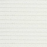 Cestino Portaoggetti Beige e Bianco 51x33 cm in Cotone