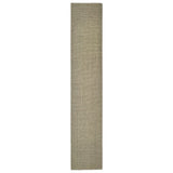 Tappeto in Sisal per Tiragraffi Tortora 66x350 cm