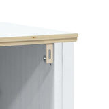 Mobile Lavabo da Bagno BERG Bianco 60x34x59 cm Massello Pino