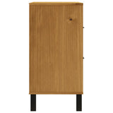 Cassettiera FLAM 80x40x80 cm in Legno Massello di Pino