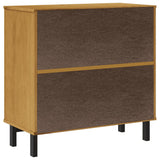 Cassettiera FLAM 80x40x80 cm in Legno Massello di Pino