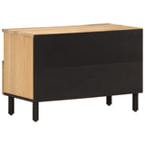 Mobile Porta TV 70x33x46 cm in Legno Massello di Mango