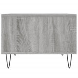 Tavolino da Salotto grigio sonoma 60x50x36,5 cm in truciolato