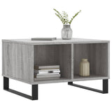 Tavolino da Salotto grigio sonoma 60x50x36,5 cm in truciolato