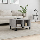Tavolino da Salotto grigio sonoma 60x50x36,5 cm in truciolato