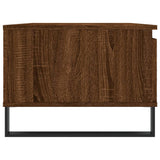 Tavolino da Salotto Rovere Marrone 90x50x36,5 cm in truciolato