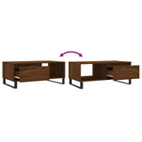 Tavolino da Salotto Rovere Marrone 90x50x36,5 cm in truciolato