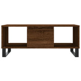 Tavolino da Salotto Rovere Marrone 90x50x36,5 cm in truciolato