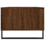Tavolino da Salotto Rovere Marrone 90x50x36,5 cm in truciolato