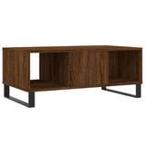 Tavolino da Salotto Rovere Marrone 90x50x36,5 cm in truciolato