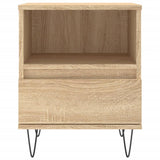 Comodino Rovere Sonoma 40x35x50 cm in Legno truciolato