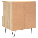 Comodino Rovere Sonoma 40x35x50 cm in Legno truciolato