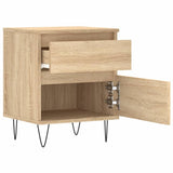 Comodini 2pz Rovere Sonoma 40x35x50 cm in Legno truciolato
