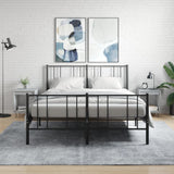 Comodini 2pz Grigio Cemento 40x35x50 cm in Legno truciolato