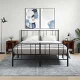 Comodini 2pz Rovere Fumo 40x35x50 cm in Legno truciolato