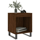 Comodini 2pz Rovere Marrone 40x35x50 cm in Legno truciolato